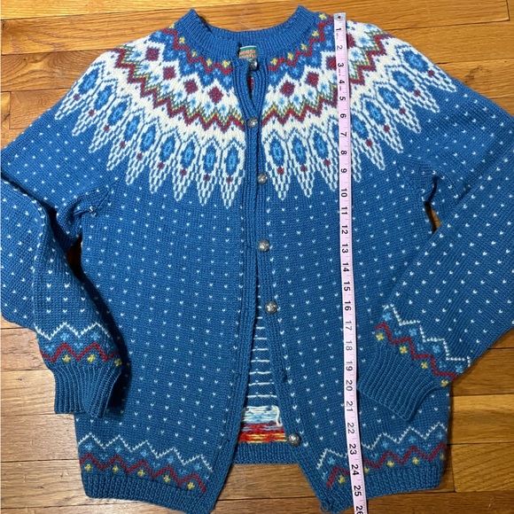 Vtg Norwegian sweater - Picture 9 of 11